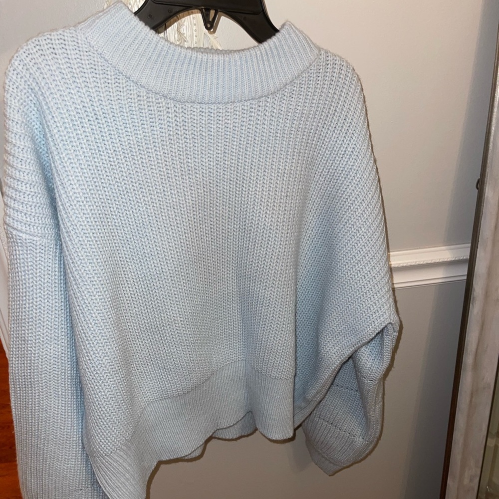 Light blue thick and warm nice quality Princess Polly sweater